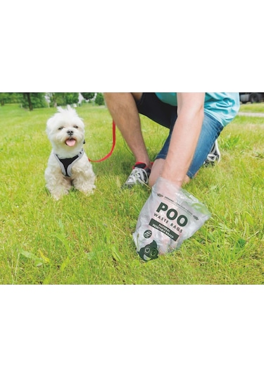M-pets Poo Dışkı Poşeti 15 Yaprak Nane Kokulu 8li Paket