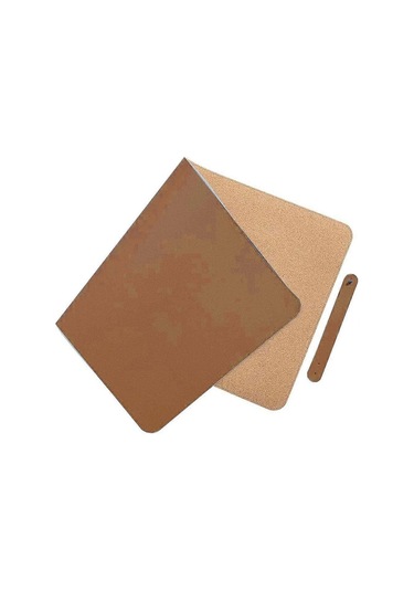 Pu Deri Ve Eco Mantar Masa Matı Çok İşlevli Masa Düzenleyici, Ofis Masa Matı Fmy