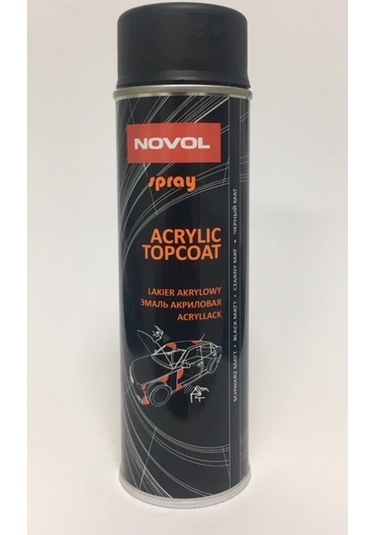 Novol Sprey Akrilik Sonkat 500Ml Mat Siyah 1 Adet Fiyatı