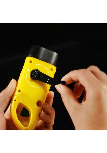 Jeemson Led Fener, Güneş Enerjisi Ve Elle Çevirme İle Şarj Edilebilir, Kamp Ve Acil Durumlar İçin Dayanıklı Asker Yeşili El Feneri Yeşil