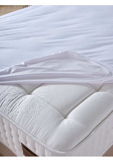 Doqu Home Ultrasoft Sıvı Geçirmez Fitted Alez 160x200cm Beyaz