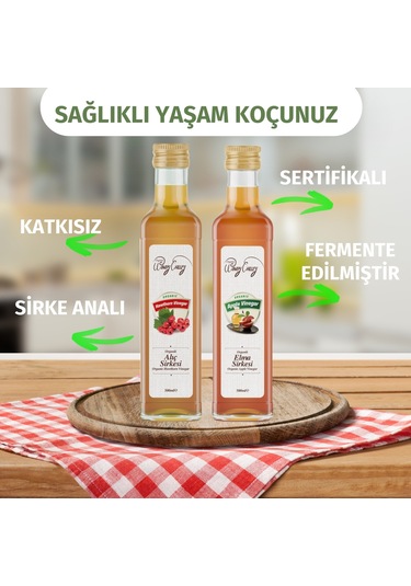Organic Windy Valley Organik Elma + Alıç Sirkesi 2 x 500 ML