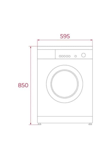 Teka WMK 40940 WH 1400 Devir 9 KG Solo Çamaşır Makinesi