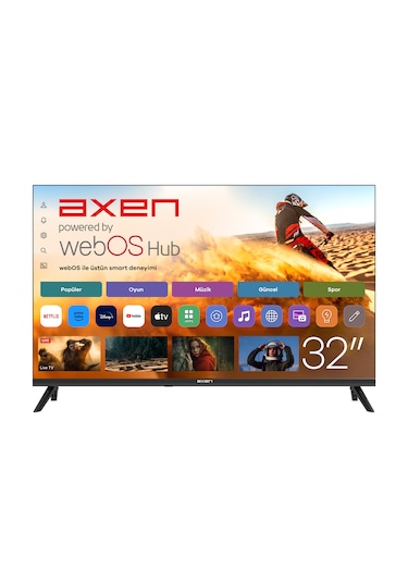 Axen AX32HMLN-W02S 32'' Hdr Webos 2.0s D-Dual LED