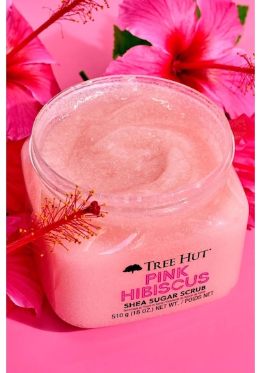 Tree Hut Pink Hibiscus Shea Sugar Vücut Peeling 510 G