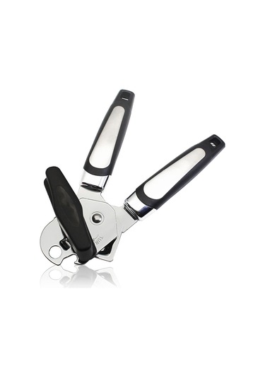 Samdoo Paslanmaz Çelik Manuel Kutu Açacağı - Pratik Ve Dayanıklı Mutfak Aleti Gümüş