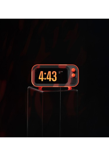 Retro Tv Magsafe Şarj Standı & Telefon Tutucu İphone 15/16 Pro Uyumlu -fibrika Store - V1 / Kırmızı