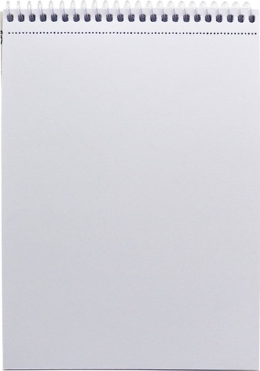 Eskiz Defteri A5 120 Gr 50 Yaprak Ekstra Beyaz İnce Doku Çizim Defteri