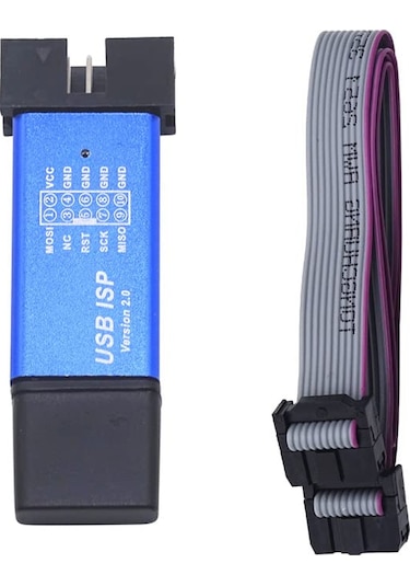 Alüminyum Shell Usb Isp Usbısp Usbasp Asp Programlayıcı 51 Atmel