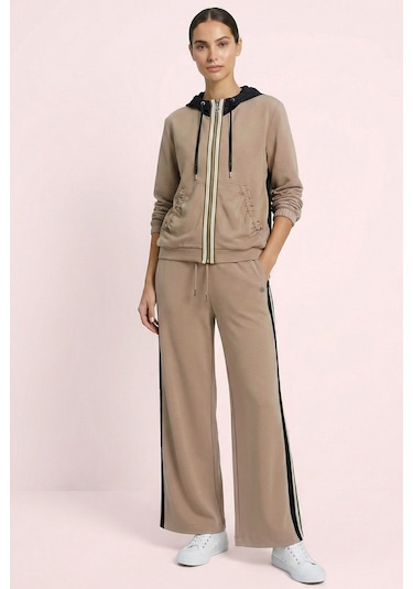 Guitar Casual Camel Örme Ceket Camel