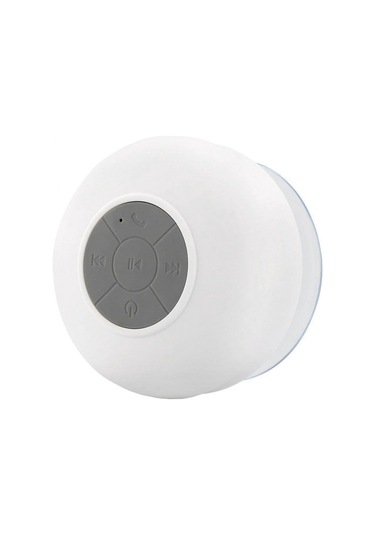 Samdoo Beyaz Sünger Tabanlı Taşınabilir Su Geçirmez Bluetooth Hoparlör - Bebekler İçin Uyku Müzik Çalar