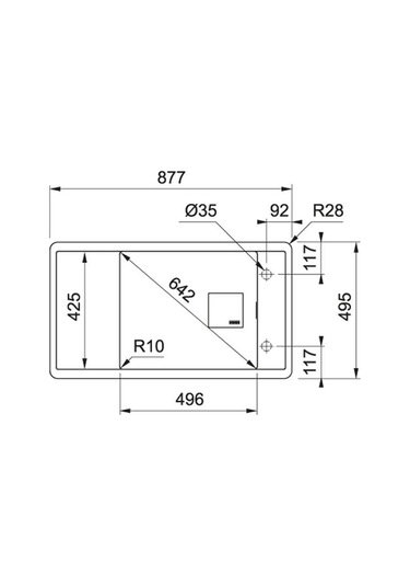 Franke Fsg 611-88 Stone Grey Fresno Eviye