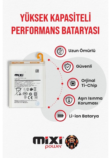 Samsung Galaxy A10 A750 M10 Uyumlu Tam Kapasite Batarya 1 Yıl Garantili