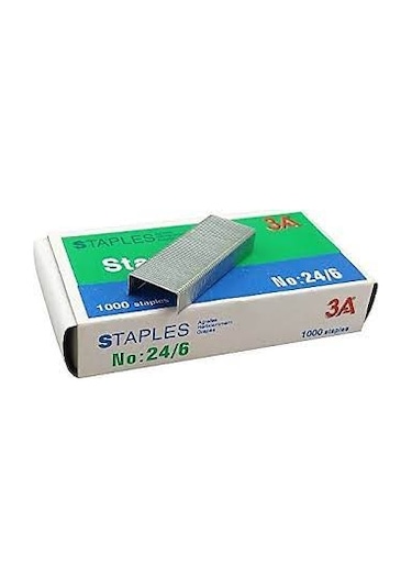 3a 24/6 Zımba Teli 1000li 10paket