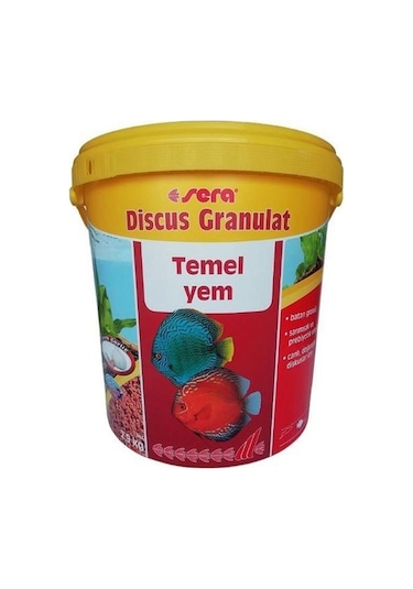 Sera Discus Granulat Balık Yemi 1 KG Kovadan Bölme