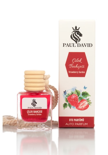 Paul David Dekoratif Araç Oto Kokusu Çilek Bahçesi 10ml