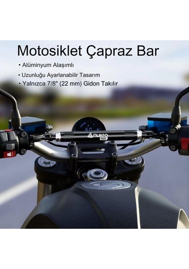 Nukrotech Gidon Ara Bar Hb4-l Gidon Arası Crossbar Uzatma Çubuğu