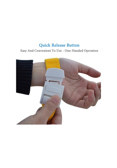 1 Adet Yüksek Elastik Snap-ın Turnike Hızlı Serbest Bırakma Toka Ev Açık Black