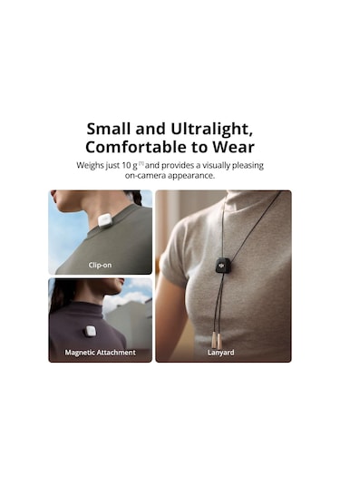 Djı Mic Mini Transmitter Infinity Black