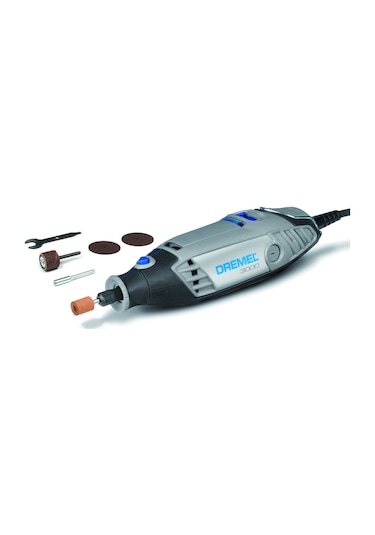 Dremel 3000-5 130 Watt Çok Amaçlı El Motoru + 5 Aksesuar - F0133000JW