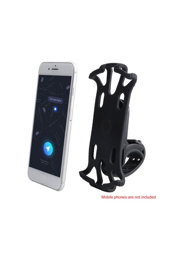 Springsun Selfie Çubuğu Bisiklet Telefon Tutucu 360 Dönebilen Silikon Bisiklet Telefon Tutucu Evrensel Motosiklet Gidon Tutucu İphone Uyumlu 11 Pro