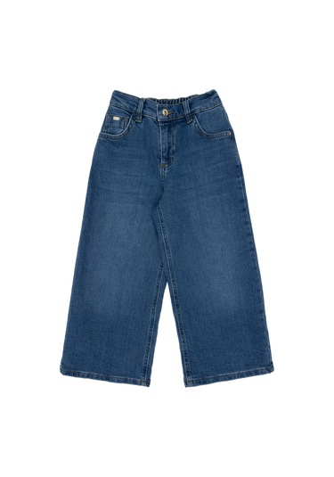 U.s. Polo Assn. Kız Çocuk Mavi Pantolon Jean 50304261-dn0022 Mıd Blue Mavi