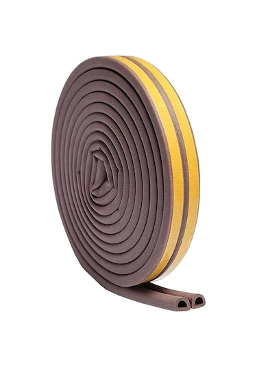 15 Metre Kapı Pencere Fitili Bantı Kahverengi