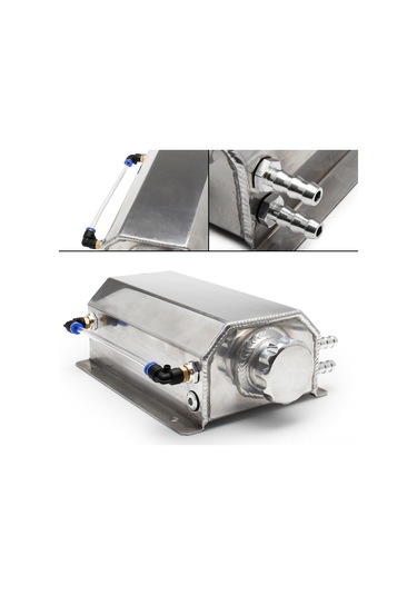 Symbee Alüminyum Motor Yağı Soğutma Kabı, 1l Siyah,通用tasarımlı,透气fonksiyonlu,改装araçlar İçin