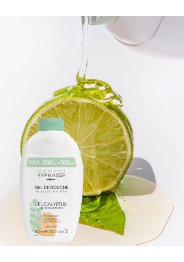 Byphasse Plaisir Natura Okaliptus & Bergamot Duş Jeli 600 ML