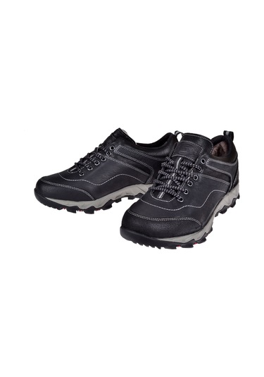 Friendly Hakiki Deri İçi Kürklü Erkek Ayakkabı 17500-K   SİYAH Siyah