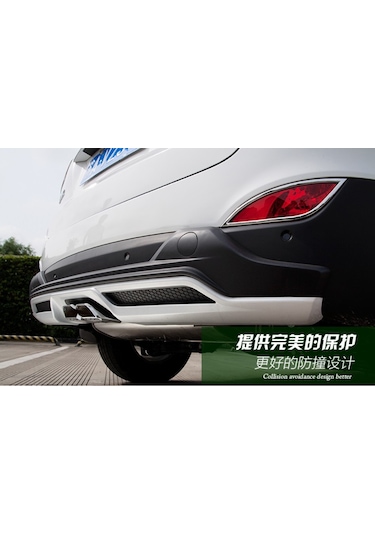 Hyundai İx35 Ön Arka Tampon Koruma Oem Stil Ledli 2009-2016