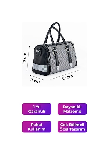 Kriste Bell Kadın Sırt Çanta Siyah 26461 Siyah