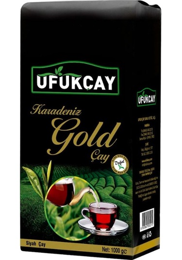 Ufukçay Karadeniz Gold Siyah Dökme Çay 1 KG