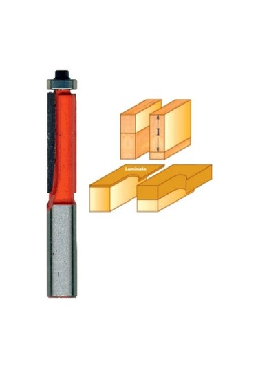 Topshop 14413 Iki Ağız Rulmanlı Freze Bıçağı 10X50X6 Mm