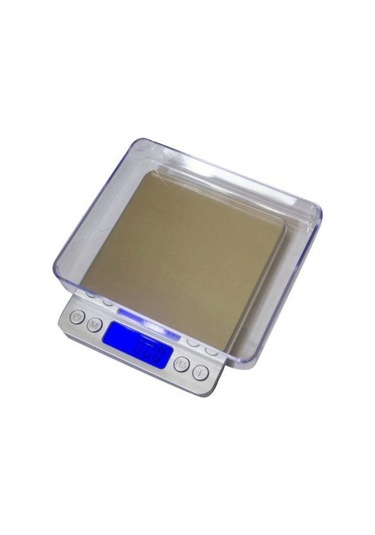 Kare Laboratuvar Ve Kuyumcu Hassas Terazi 500 Gr 0.1-2 Kg 0.01 Renkli