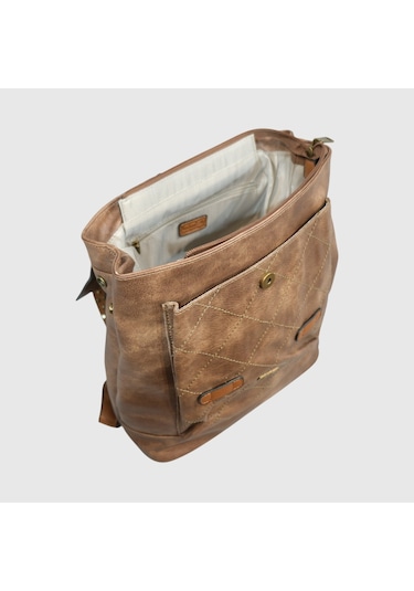 Ççs Kadın Sırt Çantası C.ccs17431 Taba Camel