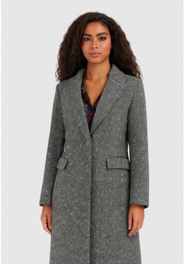 Guess Stefania Kadın Gri Kaban W5bl26w2680-fj9f Gri