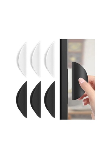 Adet Çekmece Kulpları Mutfak Kulpu Kabuk Dolap Kulpları Kulplar Sürgülü Kapı Kulpları Şekil, Yapışkan Domuz P