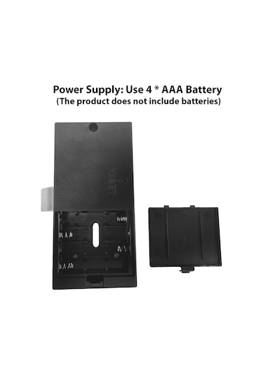 Vkemall Dokunmatik Entegre Gizli Kodlu Kilit - Dolap, Şifreli Sandık, Gardırop İçin Akıllı Kilit Sistemi 4xaaa Pil Gerekiyor, Pil Dahil Değil