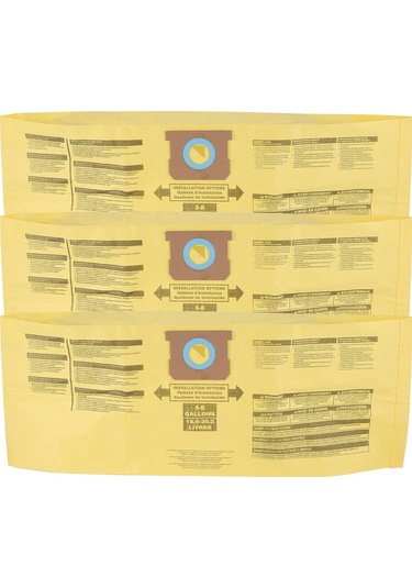 Gildedwill 3'lü Paket H Tipi 9067100 Vakum Filtre Torbası, 5-8 Galonluk Atölye Vakumları İçin Yedek Parça, 90671 9067100 Parçasını Değiştirin Gildedwill 3'lü Paket H Tipi 9067100 Vakum Filtre Torbası, 5-8 Galonluk Atölye Vakumları İçin Yedek Parça, 90671 9067100 Parçasını Değiştirin