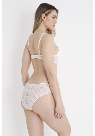 Loya Kadın Ekru Nirvana Destekli Tek Sütyen Ekru