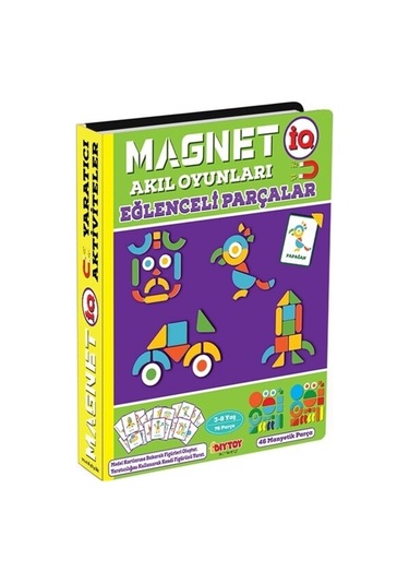 Diytoy Magnetiq Eğlenceli  Parçalar