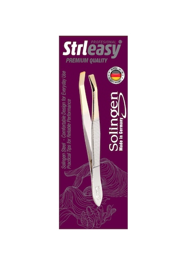 Strleasy 6193 Solıngen Çelik Cımbız - Düz İnce Uç