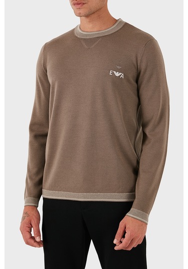 Emporio Armani Erkek Kazak Em003387 Af14697 U6189 Bej Bej