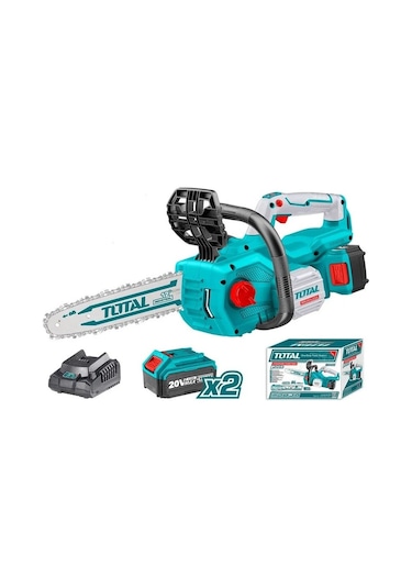 Total TGSLI201286 20V 4.0 Ah Lı-Ion Akülü Zincirli Testere