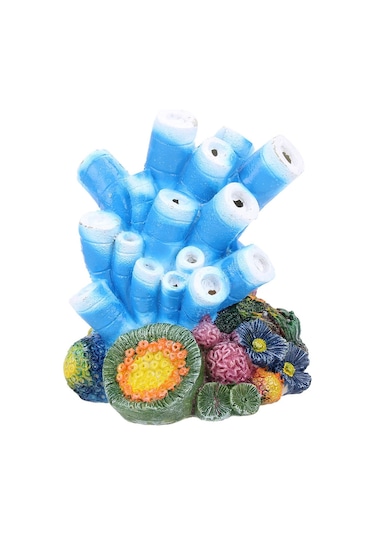 Sones Akvaryum Peyzaj Oksijen Zenginleştirici Dekoratif Hava Taş Yapay Mercan Süsler