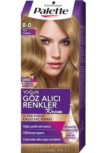 Palette Natural Göz Alıcı 8 - 0 Koyu Sarı