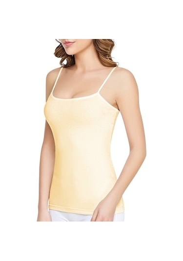 Tutku İnce İp Askılı Pamuklu Kadın Atlet 6 Adet