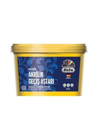 Düfa İç Cephe Ultra Akrilik Geçiş Astarı 15 Lt