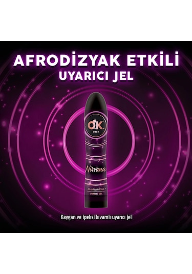 Okey Kayganlaştırıcı Jel 100ml Nirvana 4 Lü Set